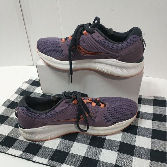 Saucony VersaFoam Inferno Women’s Size 9.5  Shoes Purple Lace Up S30035-5 - Picture 2 of 10